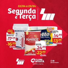 Catálogo Supermercados Myatã em Curitibanos | Segunda e Terça | 22/04/2024 - 23/04/2024