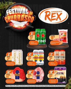 Catálogo Supermercados Rex em Ipatinga | Festival De Churrasco | 22/04/2024 - 24/04/2024