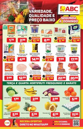Promoções de Supermercados em Ituiutaba | Oferta Semanal Varejo - Triângulo de Supermercados ABC | 22/04/2024 - 27/04/2024