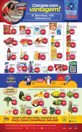 Promoções de Supermercados em Monte Azul Paulista | Vantagem Do Atacado  de Tonin Superatacado | 22/04/2024 - 28/04/2024