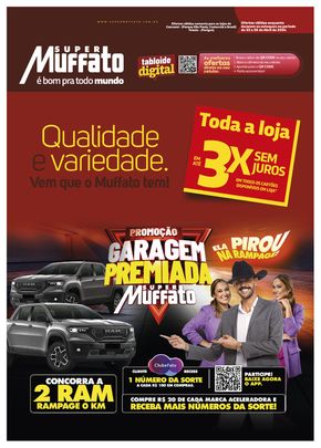 Catálogo Super Muffato em Toledo | Ofertas Super Muffato | 22/04/2024 - 28/04/2024