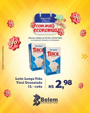 Catálogo Belem Supermercados em São Bento do Sul | Ofertas Belem Supermercados | 22/04/2024 - 23/04/2024