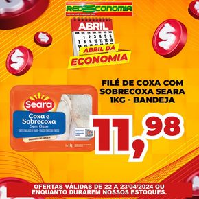 Promoções de Supermercados em Saquarema | Oferta Rede Economia de Rede Economia | 22/04/2024 - 23/04/2024