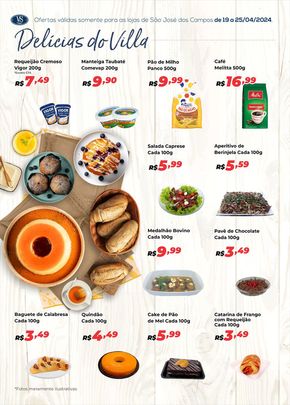 Catálogo Villarreal Supermercados em São José dos Campos | Ofertas Villarreal Supermercados | 22/04/2024 - 25/04/2024