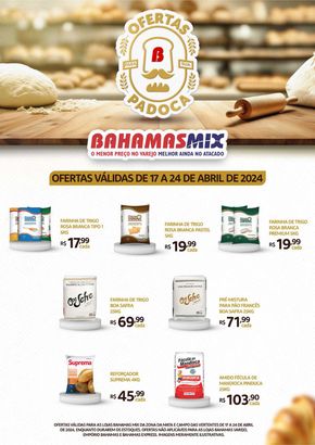 Promoções de Supermercados em Muriaé | Ofertas de Padaria de Bahamas Mix | 22/04/2024 - 24/04/2024