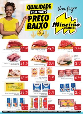 Promoções de Supermercados em Ilhéus | Ofertas Mineirão Atacarejo de Mineirão Atacarejo | 22/04/2024 - 28/04/2024