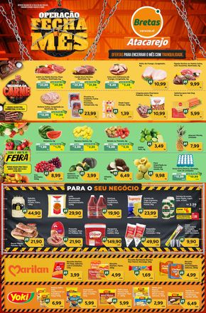 Promoções de Supermercados em Ituiutaba | Operação Fecha Mês de Supermercado Bretas | 22/04/2024 - 28/04/2024