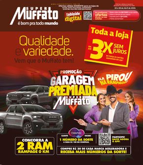 Catálogo Super Muffato em São José dos Pinhais | Ofertas Super Muffato | 22/04/2024 - 28/04/2024