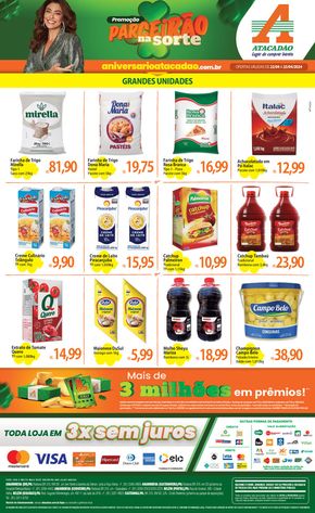 Promoções de Supermercados em Belém | Atacadão - Grandes Unidades de Atacadão | 22/04/2024 - 25/04/2024