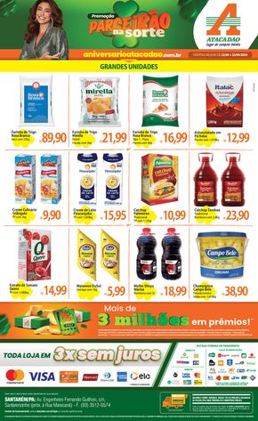 Promoções de Supermercados em Santarém | Atacadão - Grandes Unidades de Atacadão | 22/04/2024 - 25/04/2024