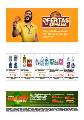 Promoções de Supermercados | Atacadão - Cartão Atacadão de Atacadão | 22/04/2024 - 28/04/2024