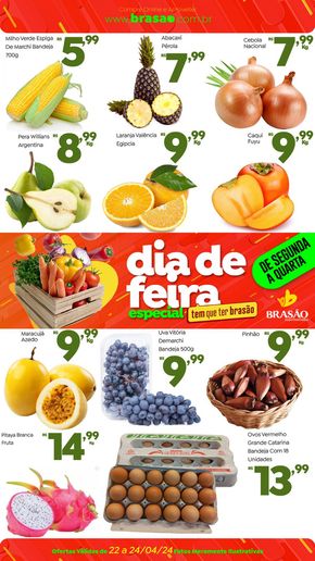 Catálogo Brasão Supermercados em Chapecó | Ofertas Brasão Supermercados | 23/04/2024 - 24/04/2024