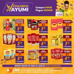 Promoções de Supermercados em Embu-Guaçu | Ofertas Ayumi Supermercados de Ayumi Supermercados | 23/04/2024 - 28/04/2024