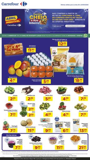 Promoções de Supermercados em Campos dos Goytacazes | FEIRA de Carrefour | 23/04/2024 - 24/04/2024