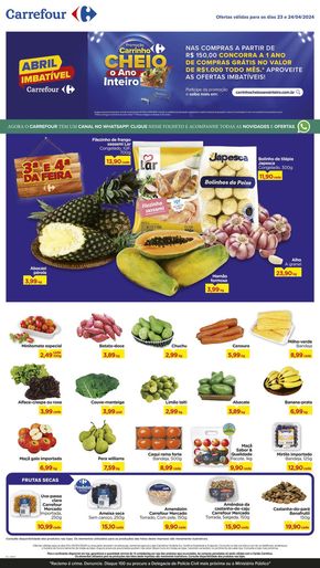 Promoções de Supermercados em Anápolis | FEIRA de Carrefour | 23/04/2024 - 24/04/2024