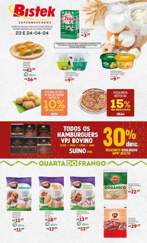 Catálogo Bistek Supermercados em Joinville | Ofertas Bistek Supermercados | 23/04/2024 - 24/04/2024