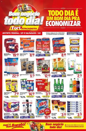 Promoções de Supermercados em Balneário Piçarras | Ofertas Fort Atacadista de Fort Atacadista | 23/04/2024 - 28/04/2024