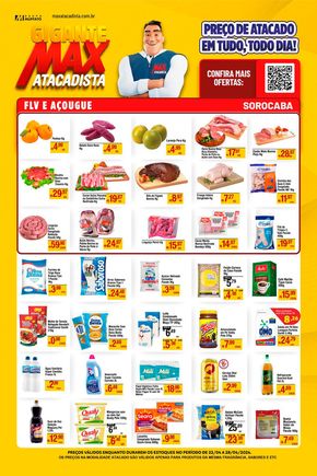 Promoções de Supermercados em Araçoiaba da Serra | Ofertas Max Atacadista de Max Atacadista | 23/04/2024 - 28/04/2024