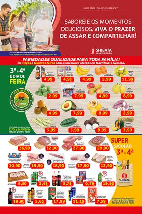 Catálogo Shibata Supermercados em Taubaté | Oferta Shibata Supermercados | 23/04/2024 - 29/04/2024