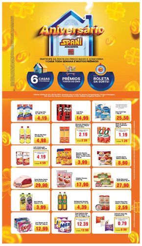 Promoções de Supermercados em Bragança Paulista | Aniversário Spani Atacadista de Spani Atacadista | 23/04/2024 - 29/04/2024
