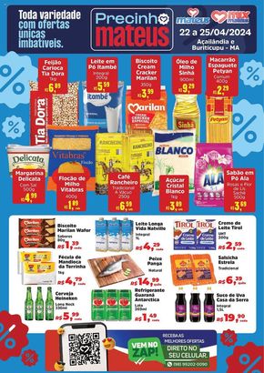 Catálogo Supermercados Mateus em Grajaú | Oferta Supermercados Mateus | 23/04/2024 - 25/04/2024