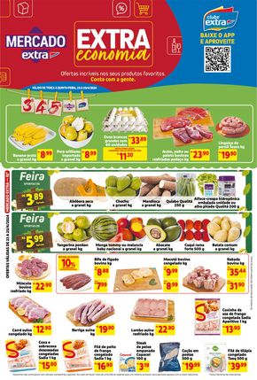 Promoções de Supermercados em Nova Iguaçu | Extra Economia  de Extra | 23/04/2024 - 25/04/2024