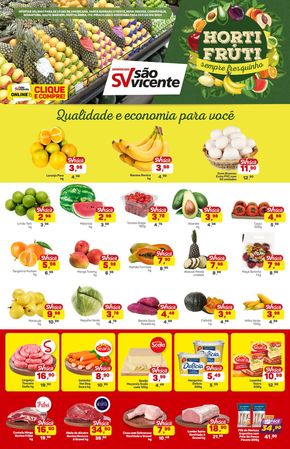 Promoções de Supermercados em Santa Bárbara d'Oeste | Oferta Supermercados São Vicente de Supermercados São Vicente | 23/04/2024 - 24/04/2024