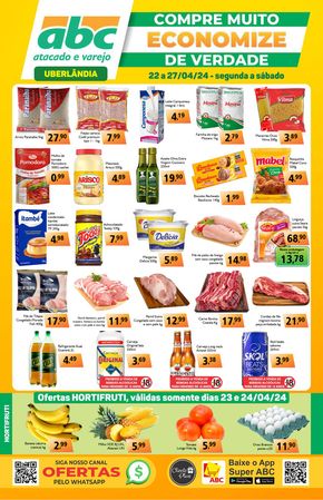 Catálogo Supermercados ABC em Uberlândia |  Oferta Semanal Atacados - Uberlândia | 23/04/2024 - 27/04/2024