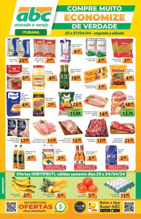 Catálogo Supermercados ABC |  Oferta Semanal Atacados - Iturama | 23/04/2024 - 27/04/2024