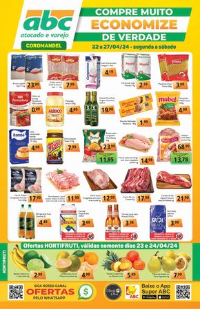 Catálogo Supermercados ABC |  Oferta Semanal Atacados - Coromandel | 23/04/2024 - 27/04/2024