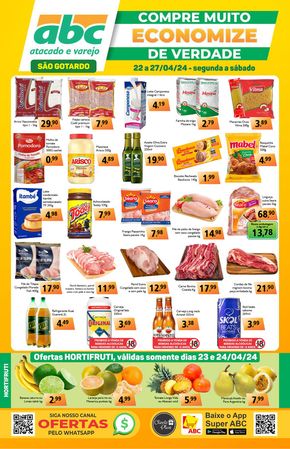 Catálogo Supermercados ABC | Oferta Semanal Atacados - São Gotardo | 23/04/2024 - 27/04/2024