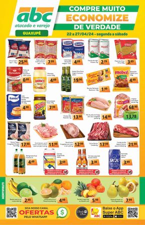 Catálogo Supermercados ABC |  Oferta Semanal Atacados - Guaxupé | 23/04/2024 - 27/04/2024
