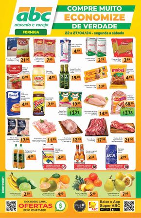 Catálogo Supermercados ABC em Arcos |  Oferta Semanal Atacados - Formiga | 23/04/2024 - 27/04/2024