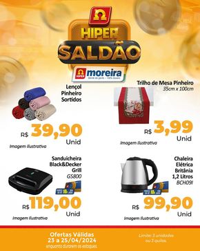 Catálogo Hiper Moreira em Goiânia | Ofertas Hiper Moreira | 23/04/2024 - 25/04/2024
