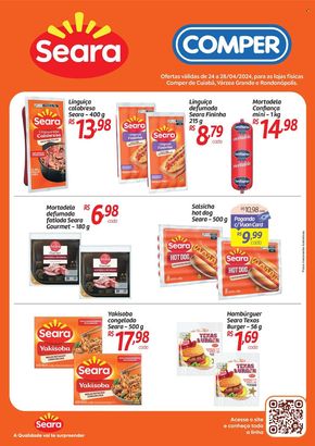 Promoções de Supermercados em Cuiabá | Oferta Comper de Comper | 24/04/2024 - 28/04/2024