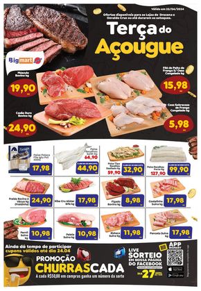 Promoções de Supermercados em Itápolis | Terça do Açougue de Bigmart | 23/04/2024 - 23/04/2024