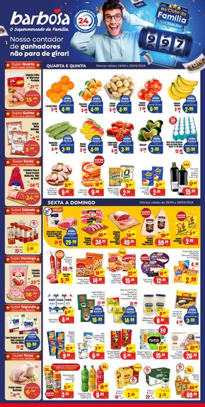 Catálogo Barbosa Supermercados em Embu das Artes | Ofertas Barbosa Supermercados | 24/04/2024 - 30/04/2024