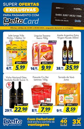 Promoções de Supermercados em Cerquilho | Ofertas Delta Supermercados de Delta Supermercados | 24/04/2024 - 29/04/2024