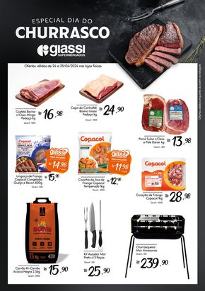 Catálogo Giassi Supermercados em Jaraguá do Sul | Especial Dia Do Churrasco Giassi  | 24/04/2024 - 25/04/2024