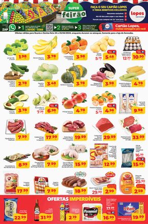 Catálogo Lopes Supermercados em Sorocaba | Super Feirão Sorocaba | 24/04/2024 - 25/04/2024