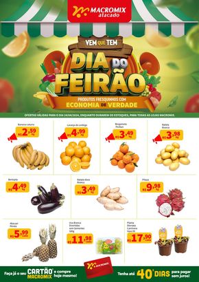 Promoções de Supermercados em Parobé | Dia do Feirão Macromix! de Macromix Atacado | 24/04/2024 - 25/04/2024