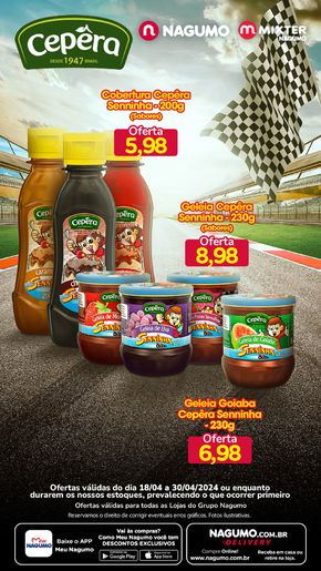 Promoções de Supermercados em Barra Mansa | ofertas da Semana de Nagumo | 24/04/2024 - 30/04/2024