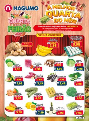 Promoções de Supermercados em Itaquaquecetuba | Quarta do Feirão de Nagumo | 24/04/2024 - 24/04/2024