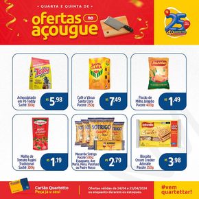 Catálogo Quartetto Supermercados em Palmas - TO | Ofertas Quartetto Supermercados | 24/04/2024 - 25/04/2024