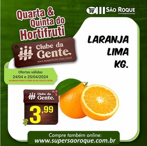 Catálogo São Roque Supermercados em Boituva | Clube Da Gente  | 24/04/2024 - 25/04/2024
