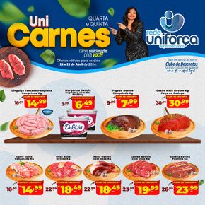 Promoções de Supermercados em Itapipoca | Ofertas Rede uniforça de Rede uniforça | 24/04/2024 - 25/04/2024