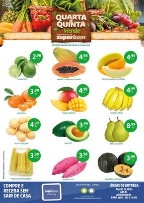 Catálogo Superbom Supermercado em Recanto das Emas | Ofertas Superbom Supermercado | 24/04/2024 - 25/04/2024