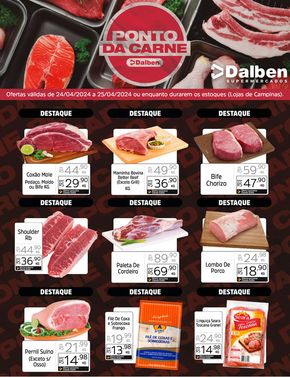 Catálogo Supermercado Dalben em Campinas |  Ponto da Carne | 24/04/2024 - 25/04/2024