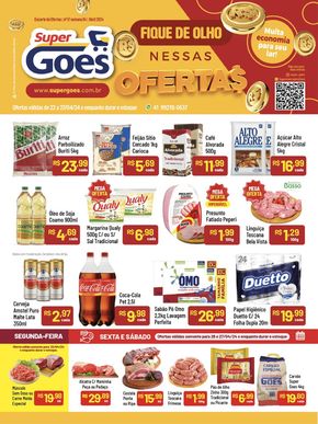 Promoções de Supermercados em Araucária | Ofertas Supermercados Goes de Supermercados Goes | 24/04/2024 - 27/04/2024