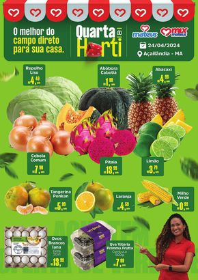 Catálogo Supermercados Mateus em Imperatriz | Quarta Do Horti  | 24/04/2024 - 24/04/2024
